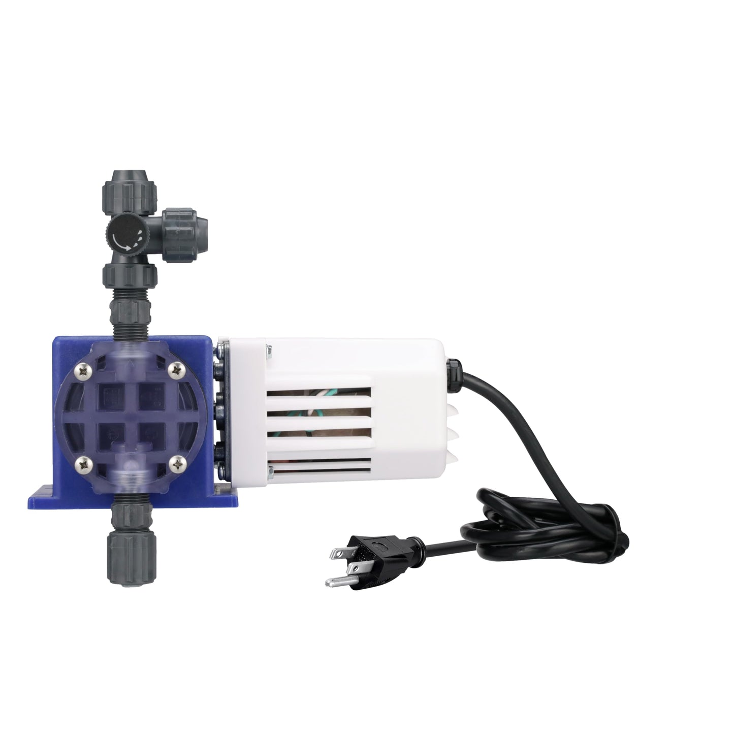 Pulsafeeder X030-XA-AAACXXX Chem-Tech Series 100, 30 GPD 4.72 LPH, 100 PSI 7 BAR, 115V, 60 Hz, Liquid End: PVC Head, CSPE Seats/ORings, Ceramic Ball; Includes .38" PVC Suction & .38" PE Discharge Tube