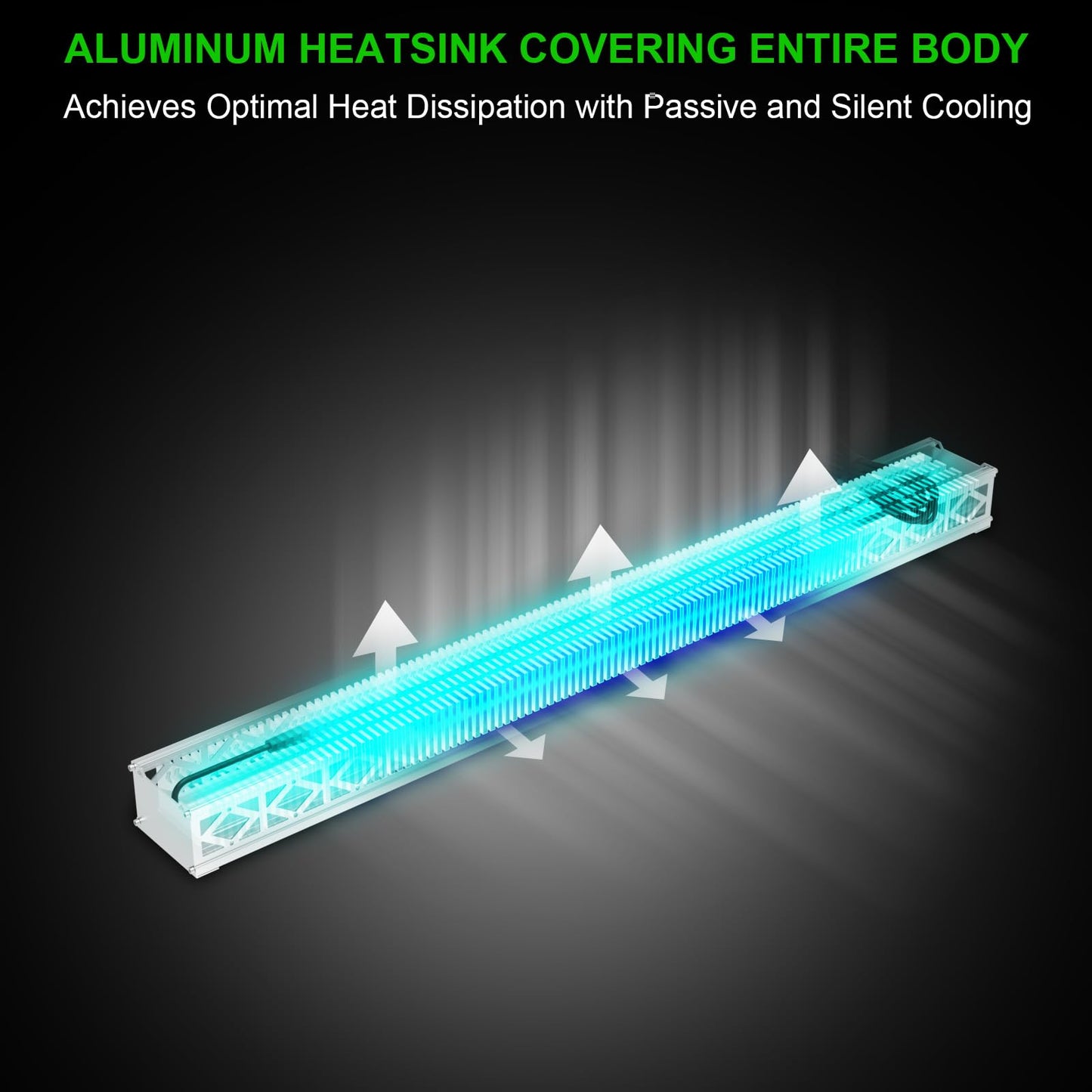 AGLEX G600 LED Grow Light, 600 Watt Full Spectrum Grow Light for Seed Starting, Commercial Grow Light with IP65 Waterproof Drive, Dimmable Plant Light for Indoor, Grow Tent 4x4 FT Coverage