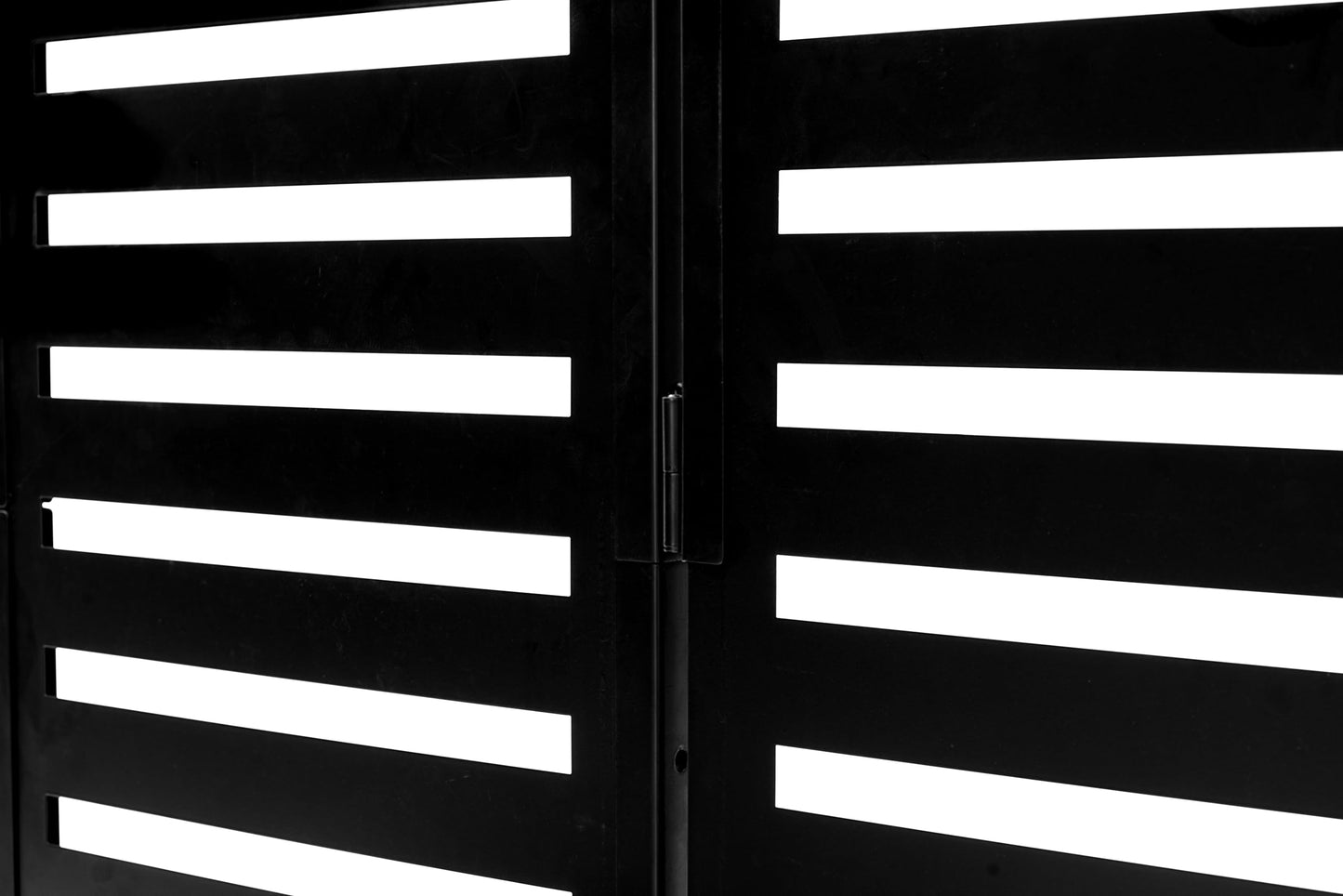Privacy Screen with Planter Box Metal Garden Fence Panel,3-Panel Freestanding Outdoor Room Divider with 4 Self-Draining Raised Garden Beds for Patio, Deck, Yard