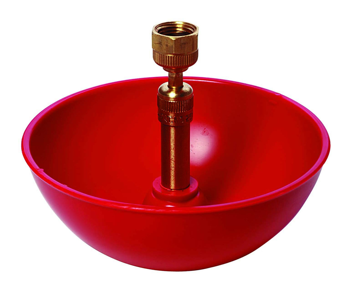 Little Giant® Automatic Poultry Fount | Game Bird Fount | Heavy Duty Plastic | Waterer Bowl with Hose Attachment | 2 Pints