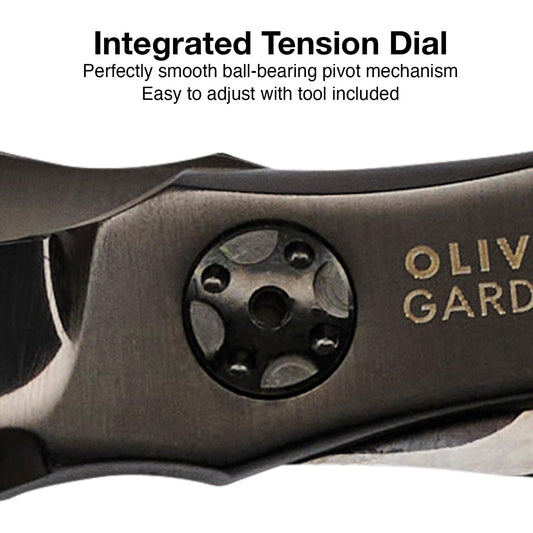 Olivia Garden Barber Shears Intro Kit - Includes Professional Hair Cutting Shears, Thinner, Case, and Accessories - 6.25" Razor Sharp Scissors - OGB-625, OGB-T630