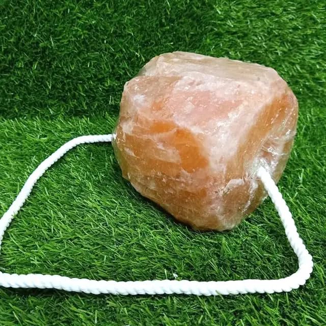 Generic Himalayan Natural Lick Salt 6 lbs on Rope for Horse, Cattle, Deer, Cows and Goats., 1 Count (Pack of 1)