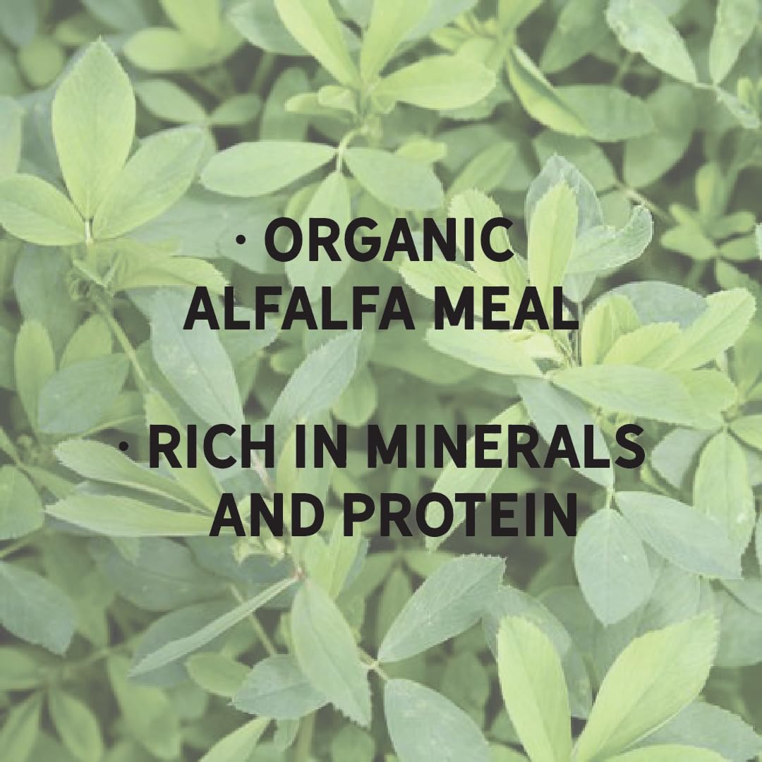 New Country Organics Alfalfa Meal Plant Fertilizer & Feed Supplement - Certified Organic & Non-GMO - Feed Grade - Suitable As Organic Feed Supplement & Organic Fertilizer - 50 Lbs