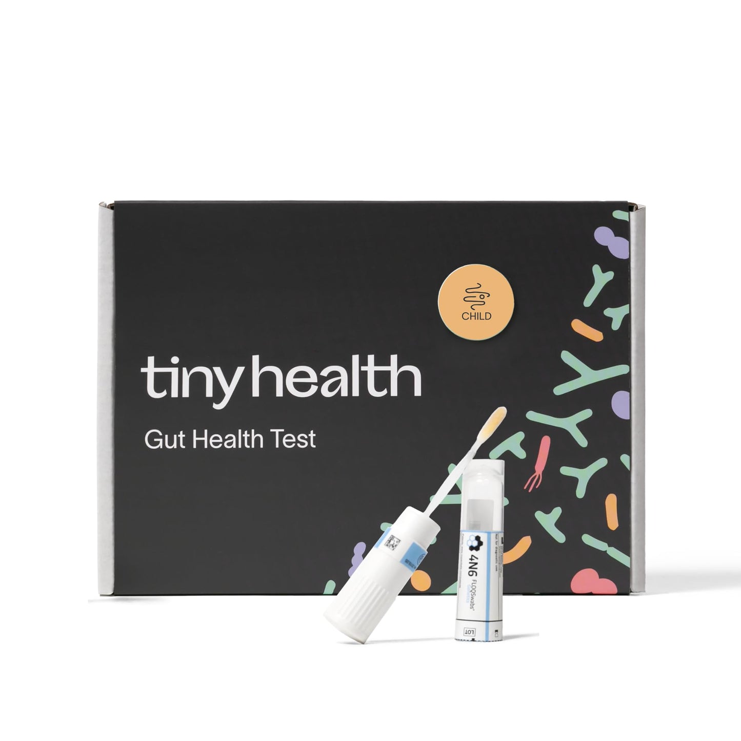 Tiny Health Child Gut Health Test Kit, Fast & Mess-Free at Home with Easy Ship-in Kit, 3-4 Weeks Results, Understand Biomarkers for Health, Expert Insights