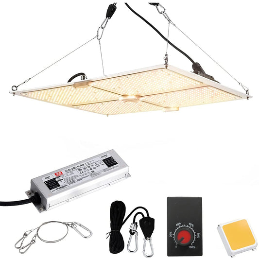 LED Grow Lights,VTPHOTIC Full Spectrum LED Grow Light for Indoor Plant Coverage Compatible Upgraded LM301B Diodes for 4.5x4.5ft Coverage Hydroponic Seeding Veg and Bloom Greenhouse