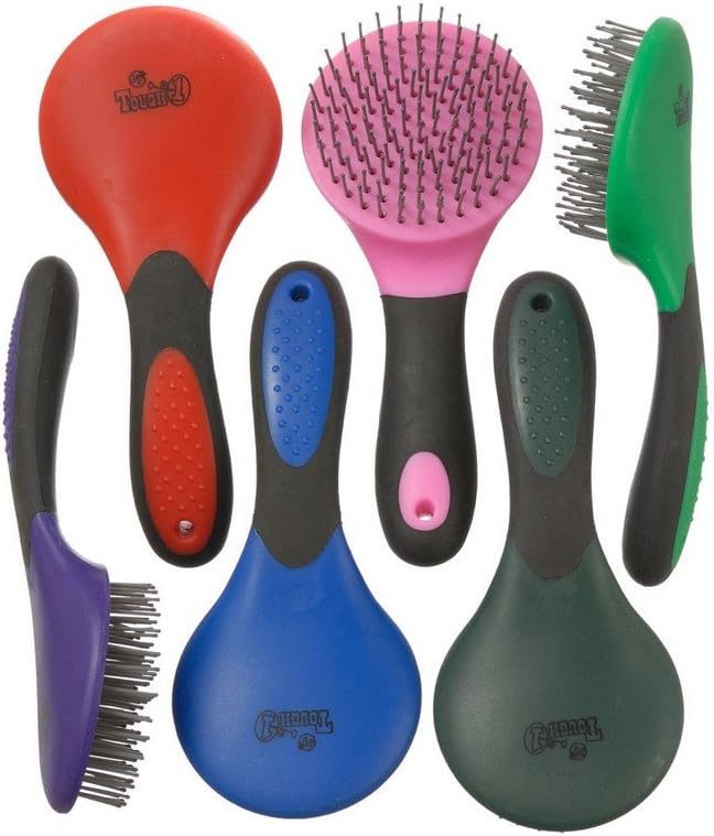 Tough 1 Great Grip Mane and Tail Brush, Royal Blue