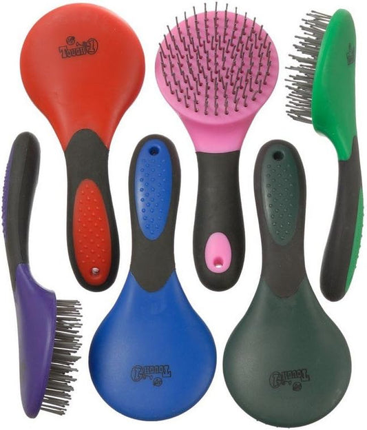 Tough 1 Great Grip Mane and Tail Brush, Royal Blue