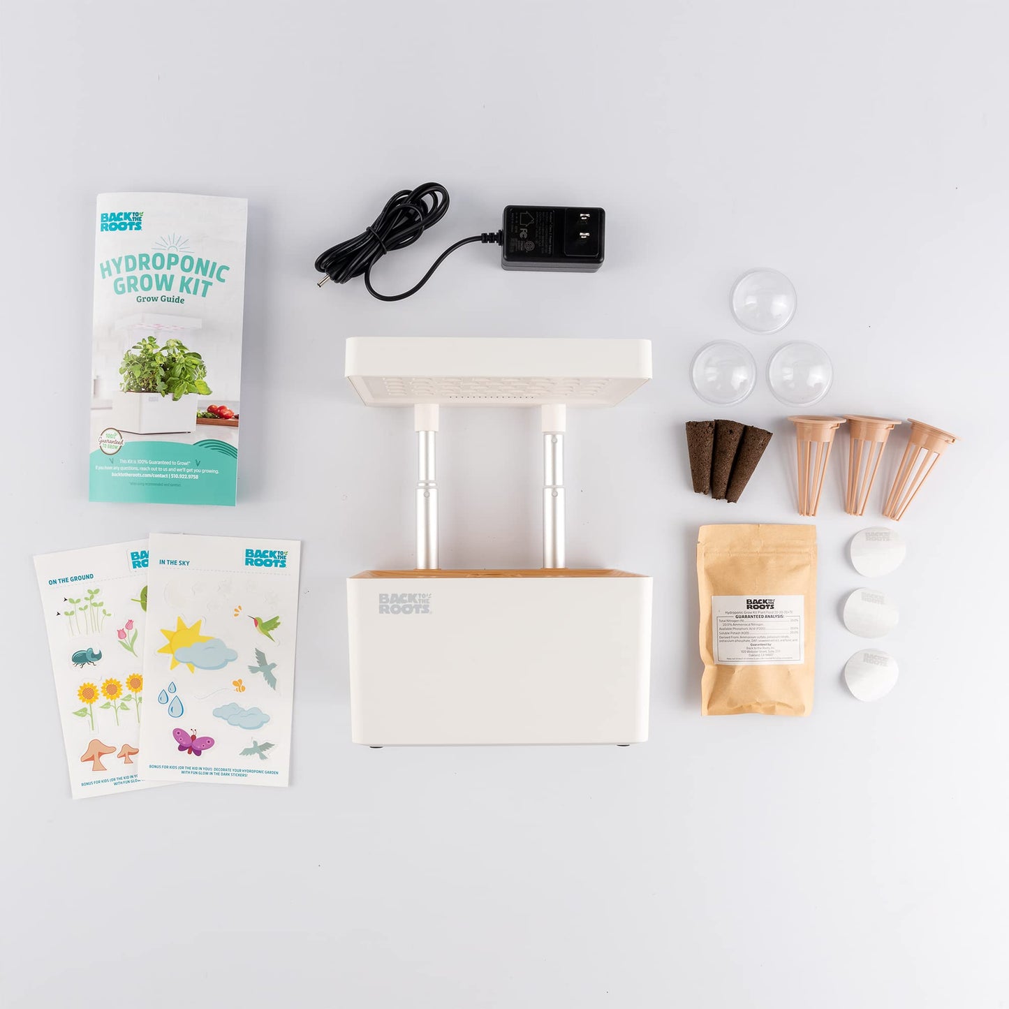 Back to the Roots v1.0 Hydroponic Grow Kit, 2022 Model (Pack of 4)