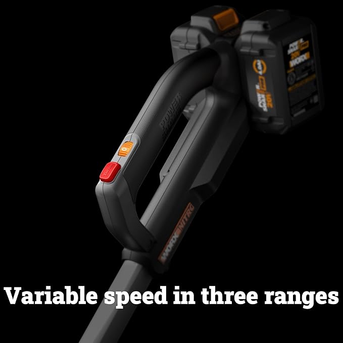 WORX Nitro WG585 40V Cordless Leaf Blower, Electric Blower with 620CFM & 165MPH, Blowers for Lawn Care with Brushless Motor & 3 Speed Control, 2 Batteries & Charger Included