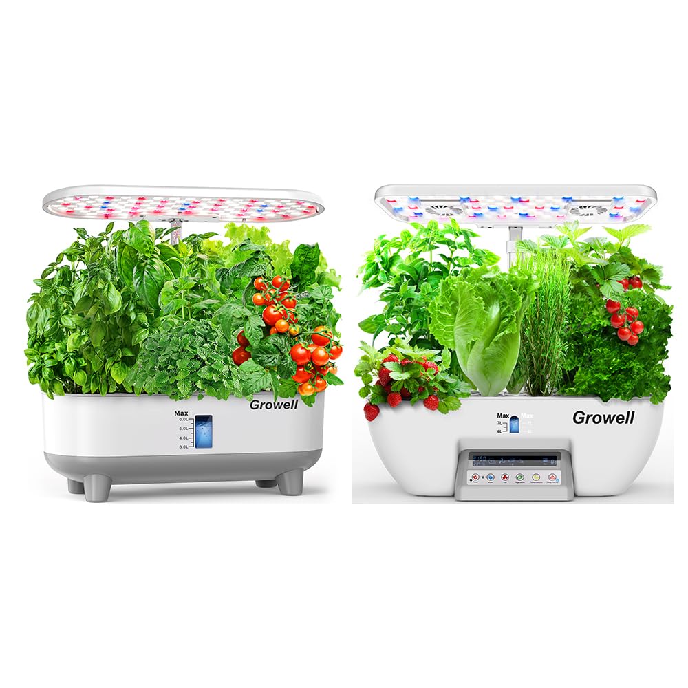 Growell 17 Pods & 16 Pods Hydroponics Growing System Kit
