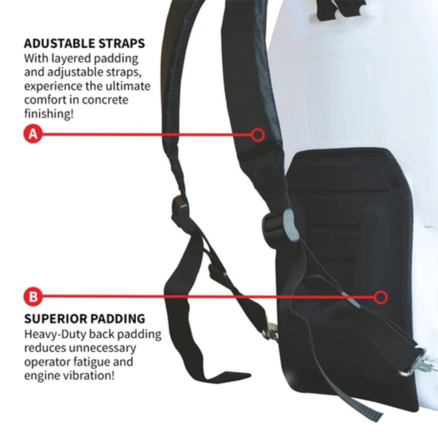 Tomahawk 6.5 Gal Motorized Backpack Concrete Sprayer with Wand and .5 GPM Fan Nozzle Included