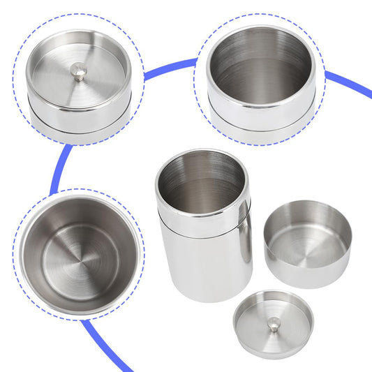 Joyzan Stainless Steel Tea Canister, Airtight Tea Tin Storage Container Loose Coffee Beans Bags Jar Sugar Kitchen Counter Pantry Seasoning Candy Herbs Spices Flour Rice Pasta Food Powder Grains 400ML