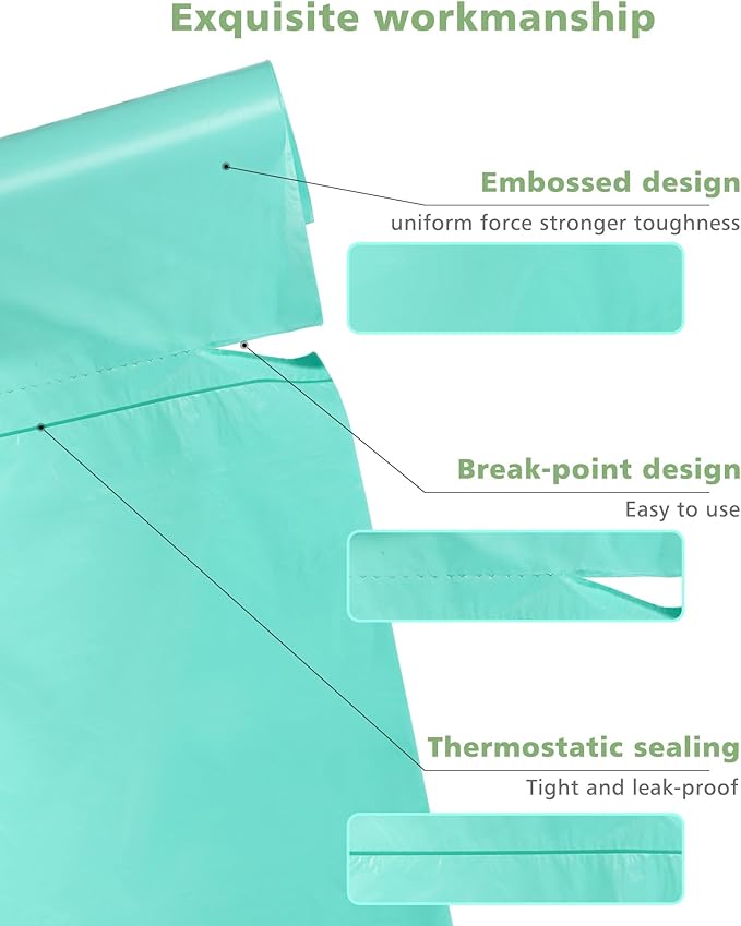 Small Compost Bags 3 Gallon 150 Packs,AYOTEE Compostable Trash Bags 3 Gallon, Small Biodegradable Trash Bags, Compost Bags For Countertop Bin,3 Gallon Compostable Bags Fit Compost Bin Bags.