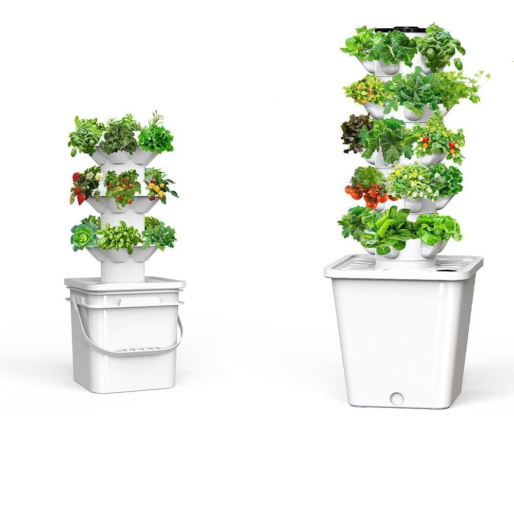 SJZX Hydroponics Growing System Kit 25 Pods & 18Pods