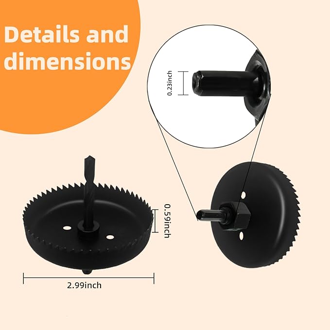 DIY Chicken Poultry Pro Feeder Port No Waste Mess Cups Kit with Covers Gravity Feed Kit Ports 4-1 Hole Saw for Buckets, Barrels, Bins, Troughs