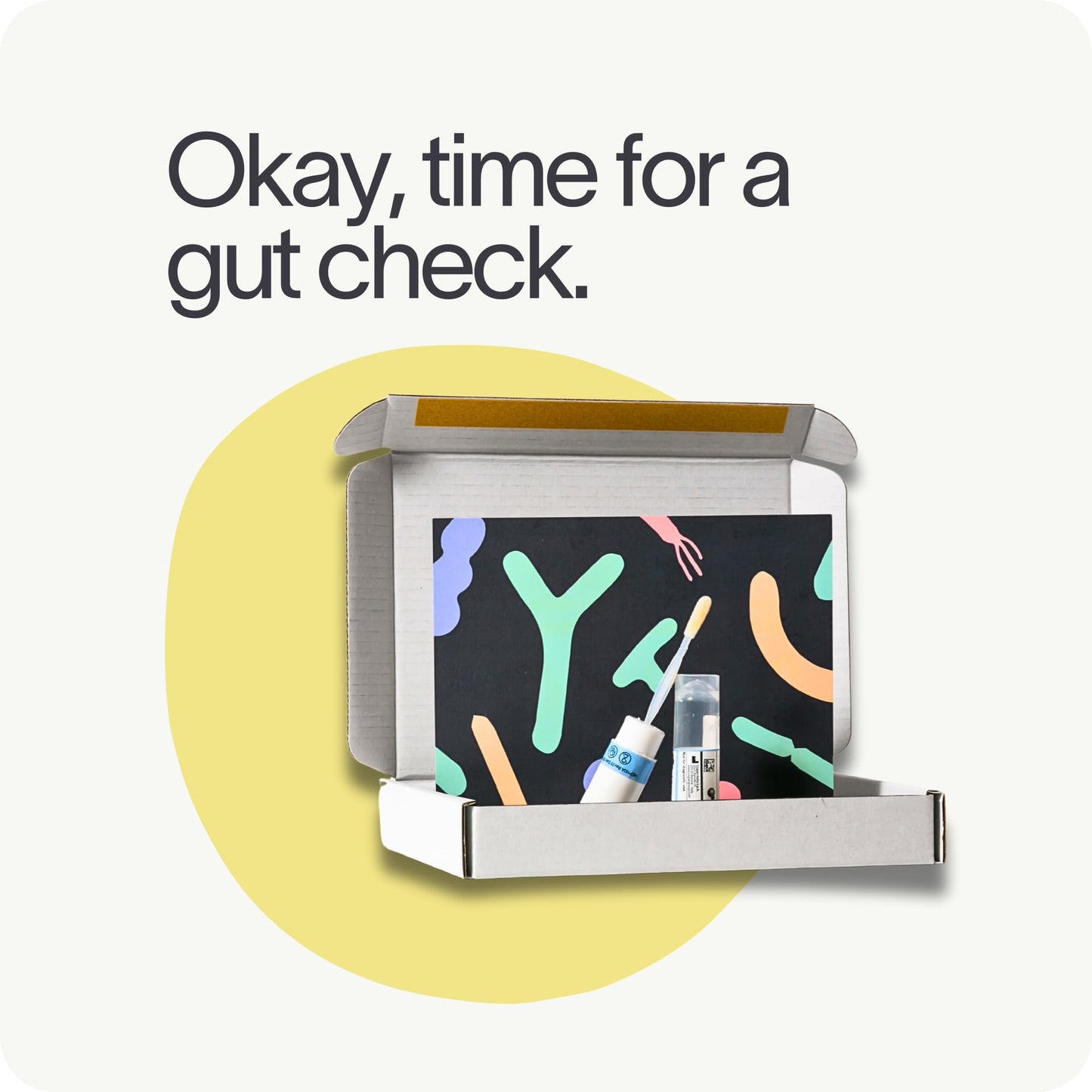 Tiny Health Baby Gut Health Test Kit for Babies and Toddlers, Fast & Mess-Free with Easy at Home Test, 3-4 Weeks Results, Expert Insights