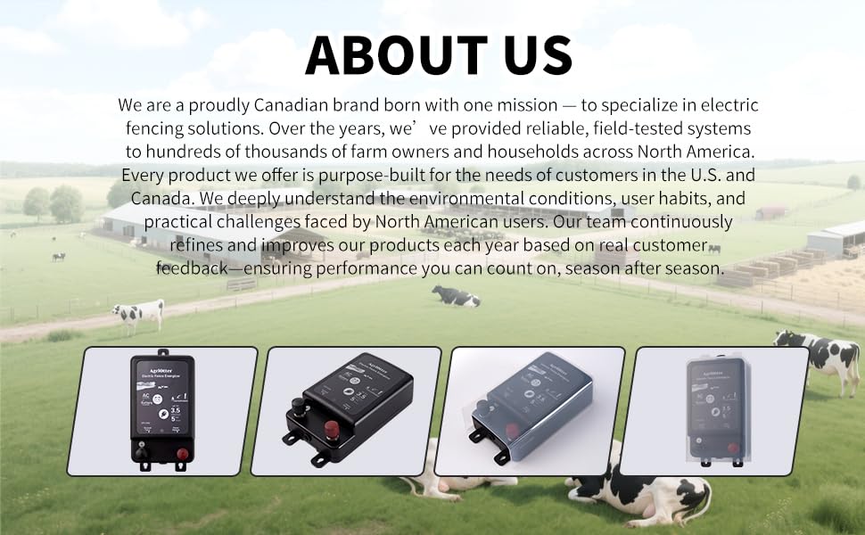 2025 New Tech 2 in 1 Electric Fence Energizer Charger Plug-in & 12V Battery, Waterproof & Safe Wide Coverage Energizer for Farms, Suburban Homes, Gardens, Livestock, Pets & More