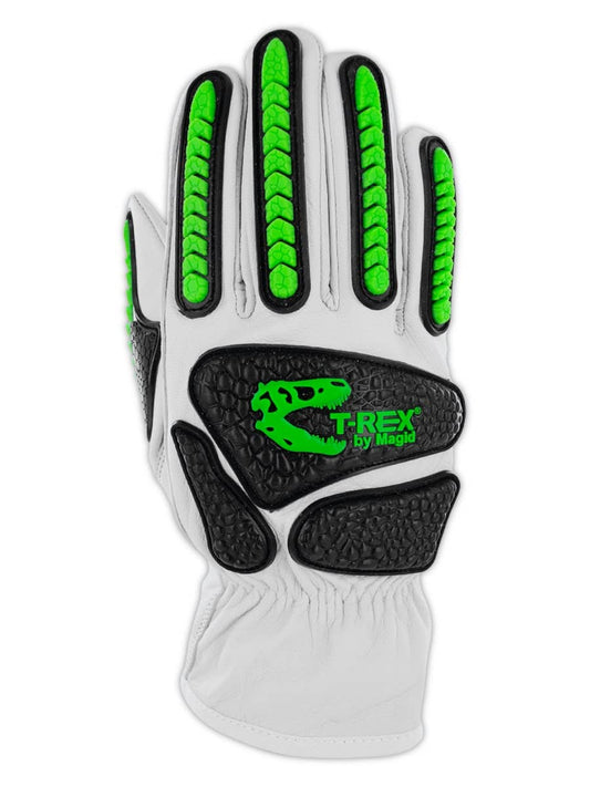 MAGID T-REX Rebel Series TRX814 Goatskin para-Aramid Lined Driver Impact Glove – Cut Level A6-8/M (48 Pair)