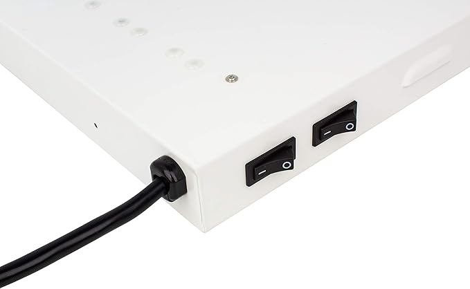 2X2Ft 100W LED Grow Lights with 5500K White Spectrum and Over 2.0 PPF/W and 20000 Lumens Great for Retrofit T5 2Ft 8 Lamp Fluo. Lights or 250W MH System, Grow Double Fast! (2X2, W55)