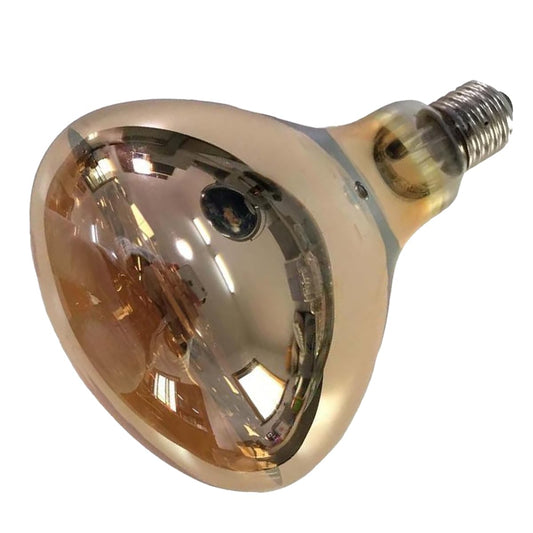 Fengrun Heat Lamp Bulb 250 Watt Hard Glass Infrared Lamp Bulb for Brooder Bulb, Food Service, Bathroom, Pet, Farm Chicks Pig 120V