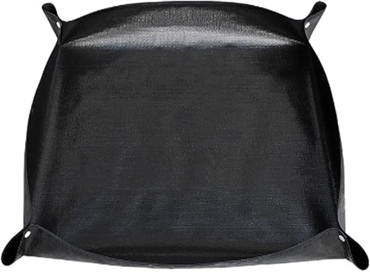 Oncpcare Waterproof Pet Playpen Mat 59"x59" Guinea Pig Cage Liner Tarp Bottom Reusable Base for Rabbits, Bunny, Ferrets and Other Small Animals (Black)