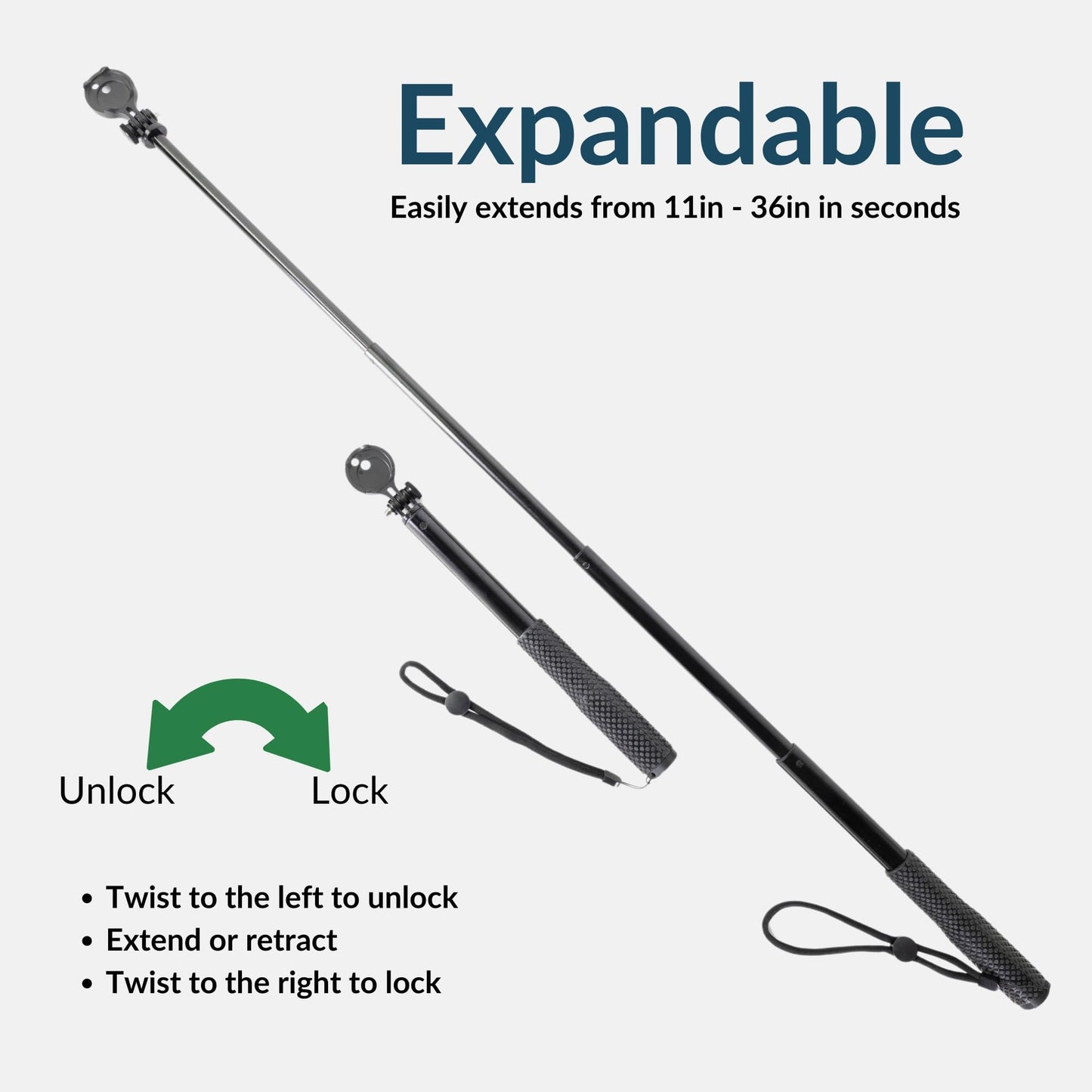 Apogee Instruments MQ-610: 400-750 nm ePAR Quantum Meter Bundle w/AM-330 Telescopic Sensor Wand - Meter for Extended Range LED Greenhouse Grow Lights, Sunlight, and Plant Care