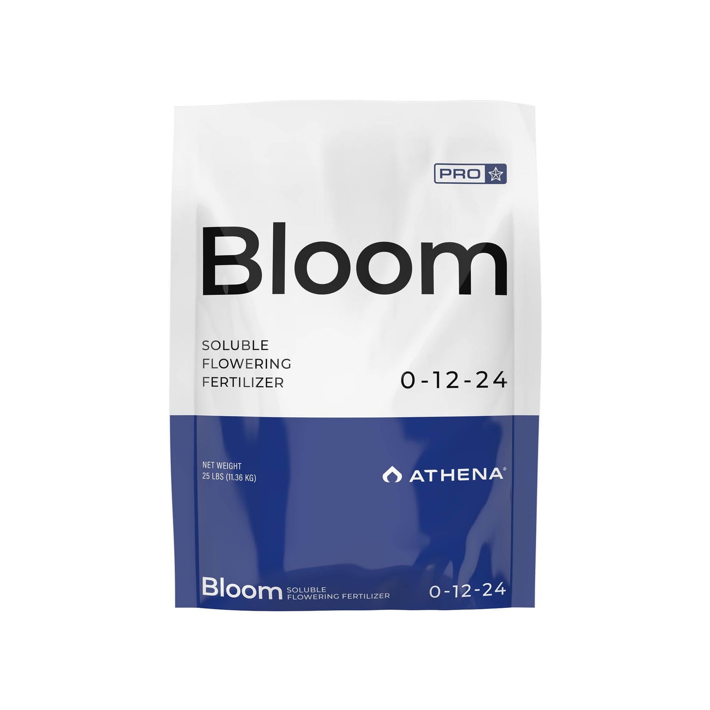 Athena Pro Bloom Booster, Fully Soluble Fertilizer for Flowering Plants, Hydroponic Nutrients, No Sediment - 25 lb | PRO-BL-25B