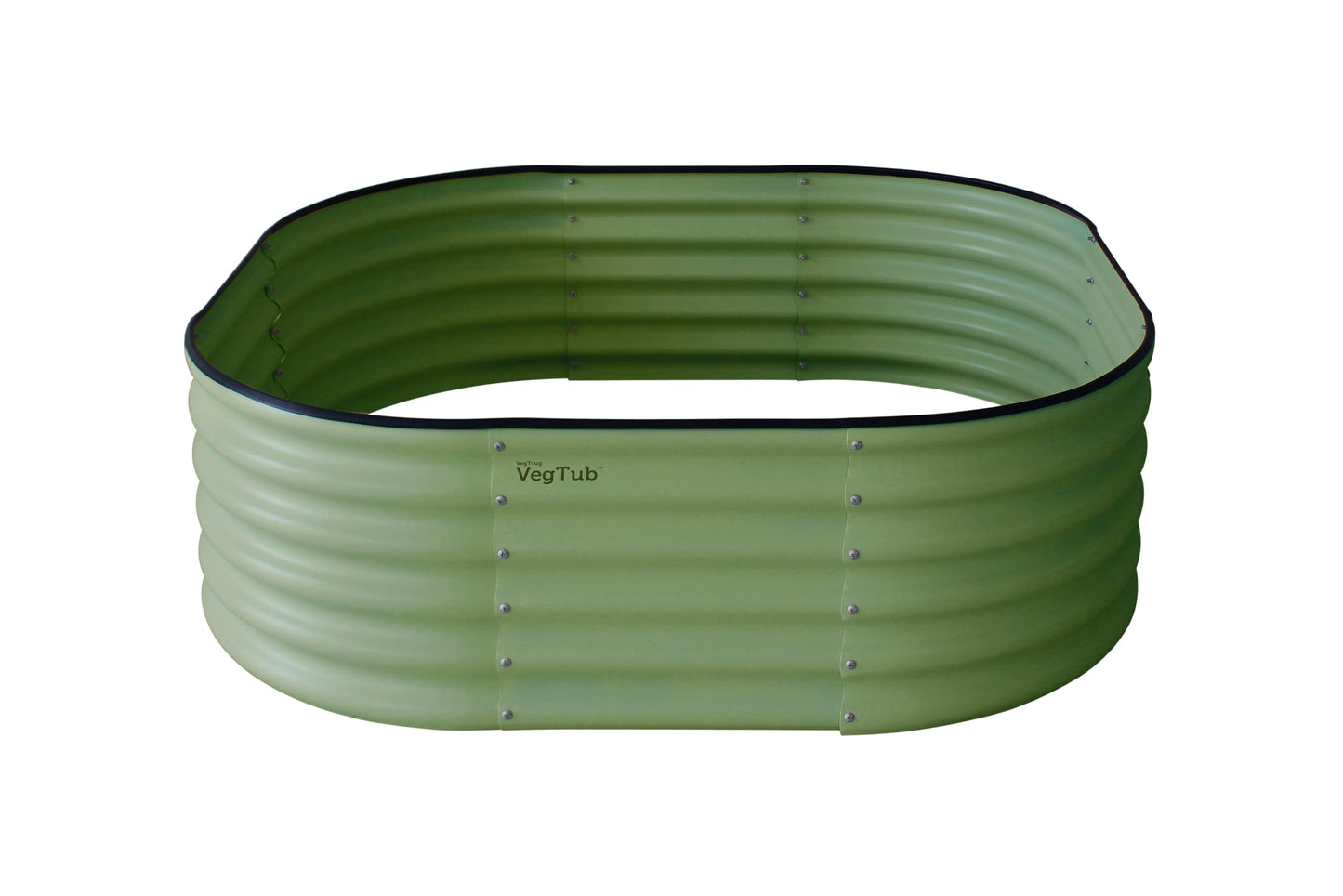 VegTub Modular Metal Raised Bed Kit - Sage Green