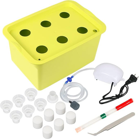 Hydroponics Grower Kit Hydroponic SystemSelf Watering Indoor Hydroponics Tools DIY Planting Container Include Aquarium Air Pump Buoy Planting Box