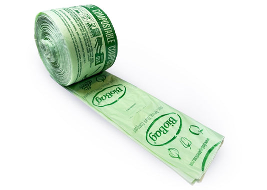 BioBag Compostable Compact Multi-Family Bags, 15" x 17", Green (Pack of 1200)