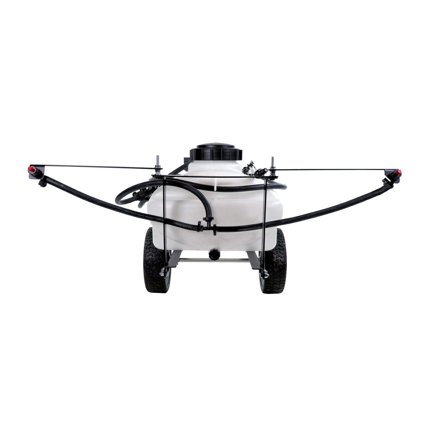 Brinly ST-152BH-A Self-Storing Tow Behind Lawn and Garden Sprayer with Collapsible Boom, 15-Gallon