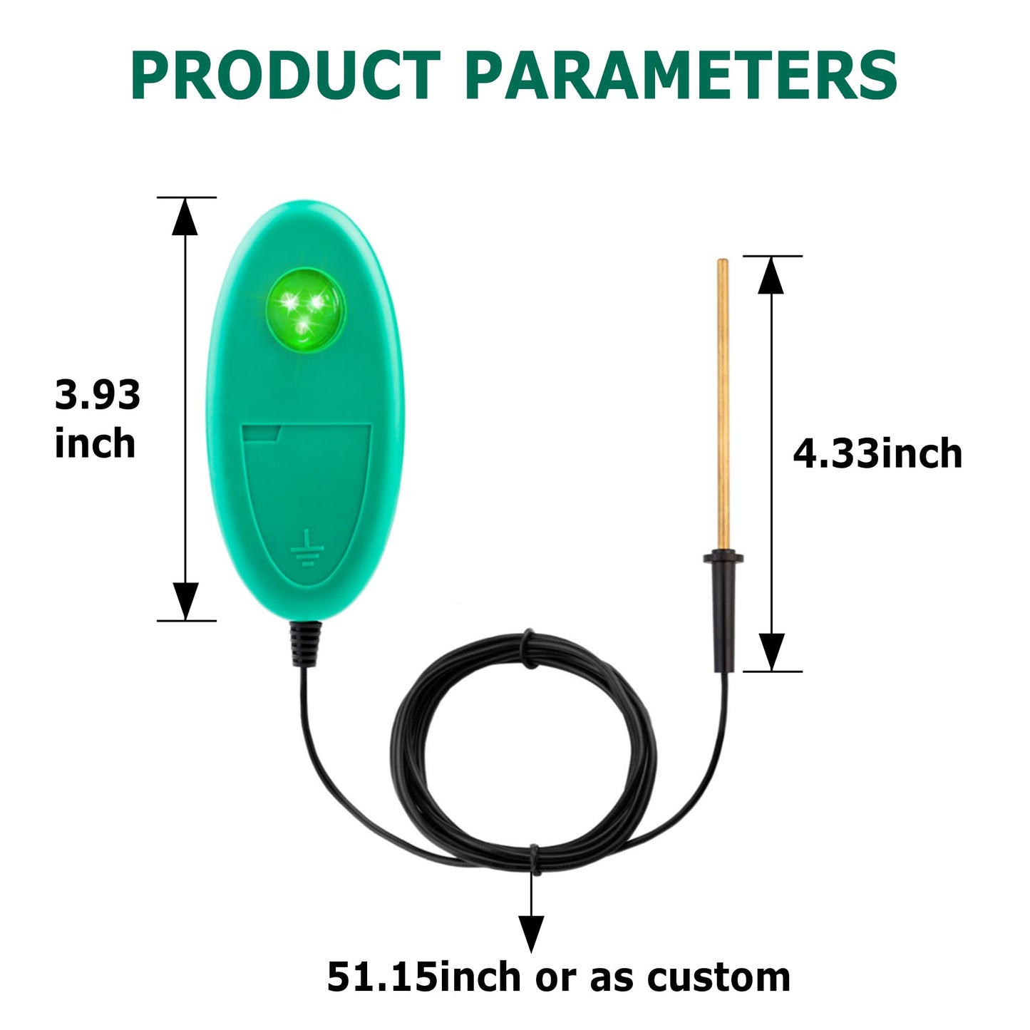 5 Pack Detects Electric Fence Energizer Pulse Flash Signal LED Light | Tester Indicator for pulsed energizers | Alert Device That Clips to Wire or Tape Fences