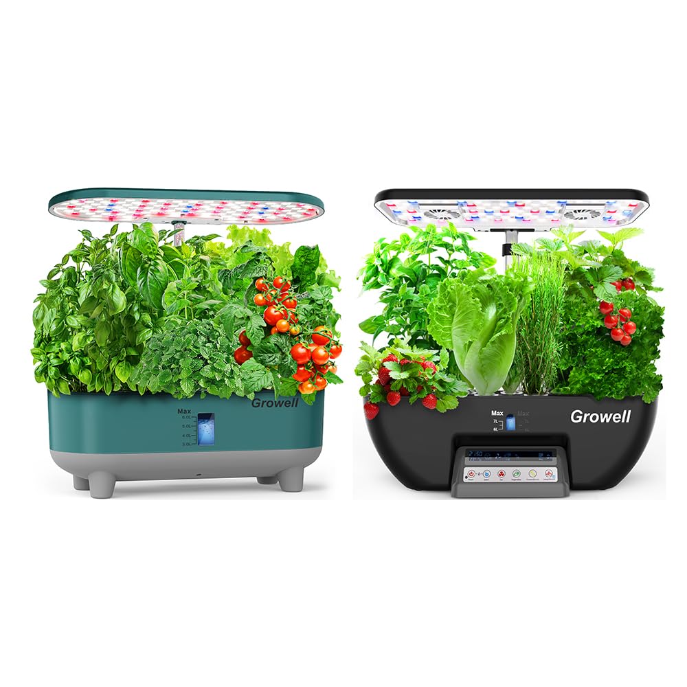 Growell 17 Pods & 16 Pods Hydroponics Growing System Kit