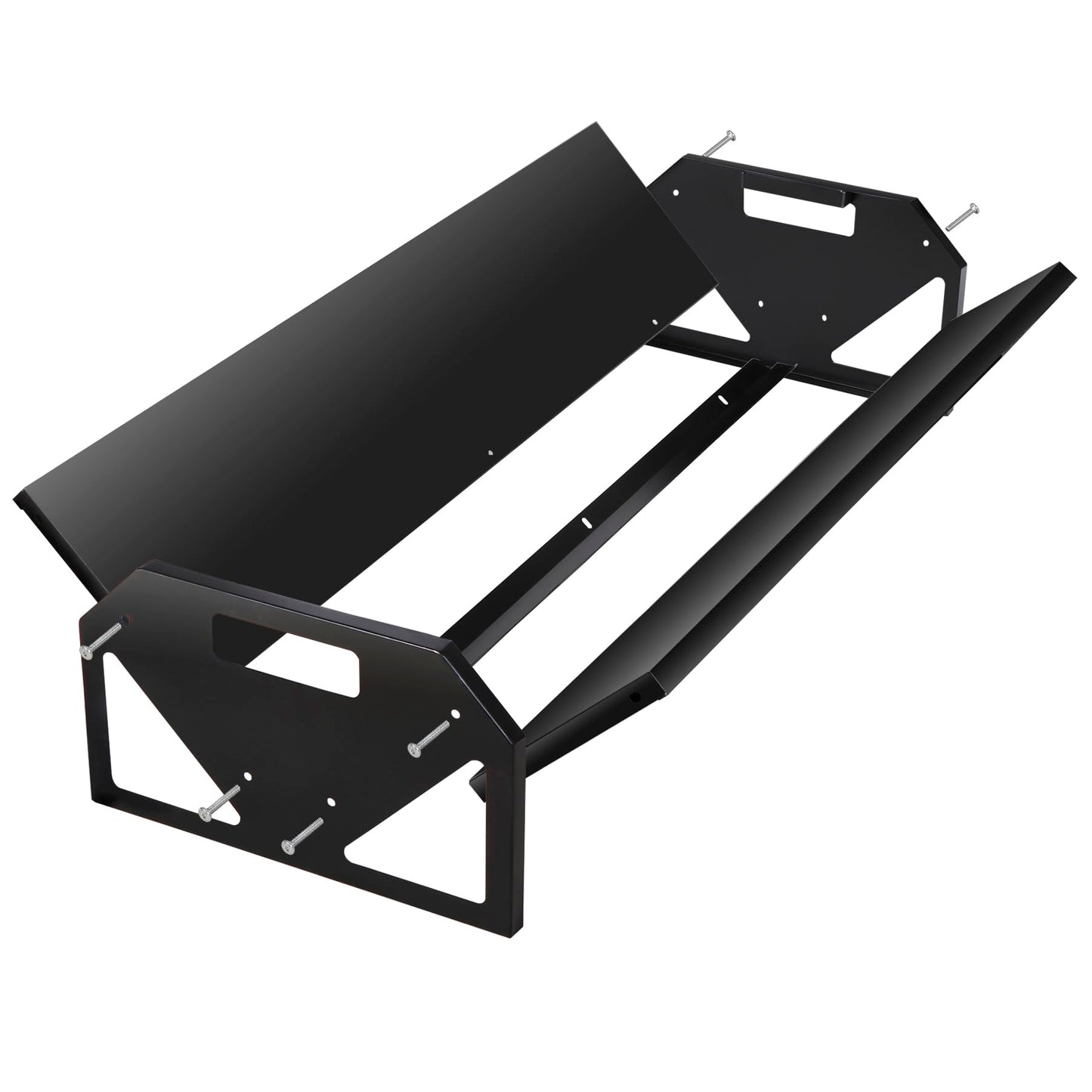 Oxphanor Pasture Feeder 44.2" Long, Heavy-Duty Large Capacity Livestock Feeder with Deeper Feeding Pan, Livestock Feeding Trough Easy to Clean, for Goats, Calves, Sheep, Horses