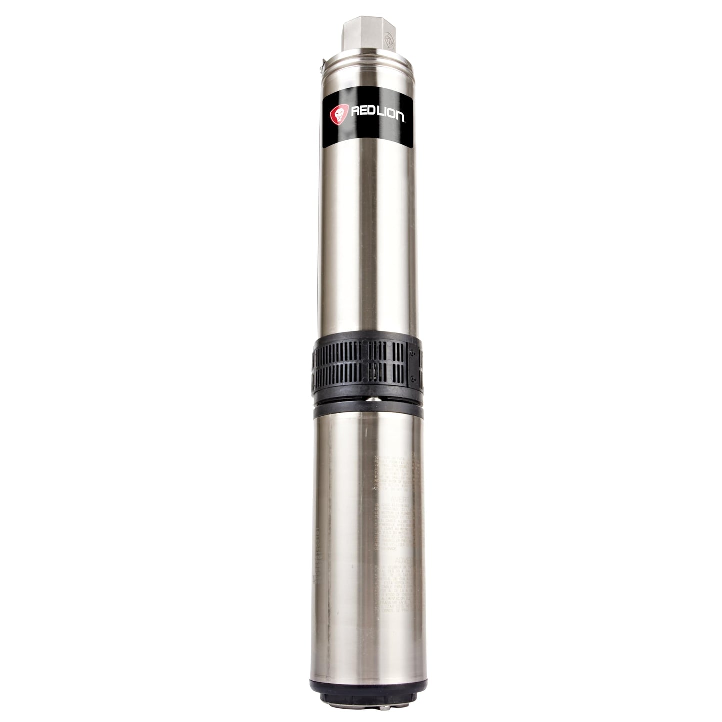 Red Lion RS12G07-3W2V 4-inch Premium Submersible Deep Well Pump with Stainless Steel Discharge, 3/4 HP, 12 GPM, 3-Wire, 230 Volt, Steel, 14942378