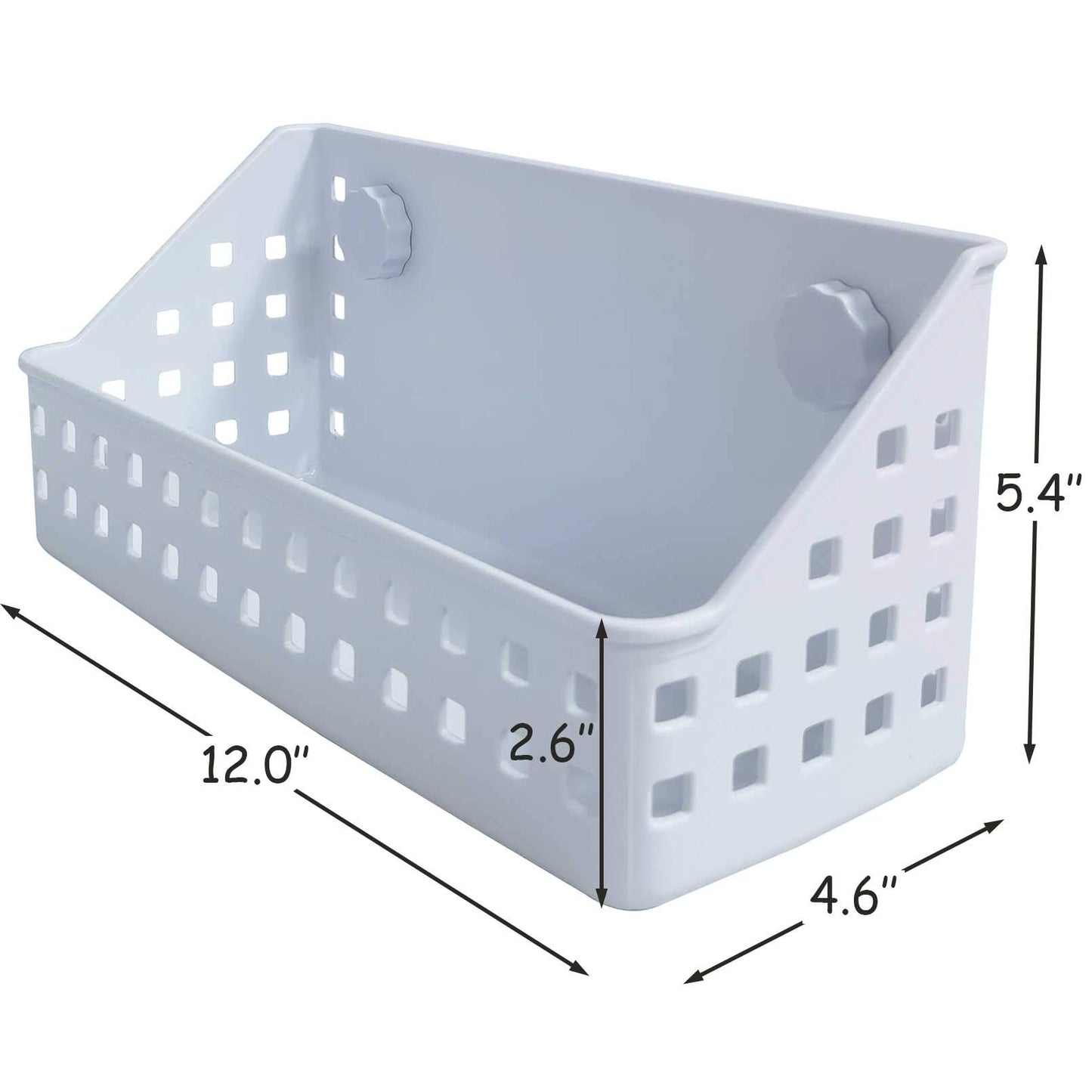kathson Rabbit Hay Feeder Large Hay Manger Less Wasted Grass Holder Rack Food Dispenser Small Animal Plastic Bowl for Rabbits Bunny Guinea Pigs Rat Chinchilla(White