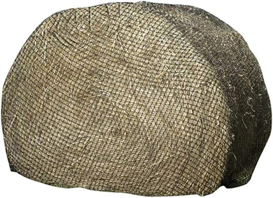 Hay Chix Round Bale Hay Nets for Horses - 6 Ft. Large Slow Feed Hay Net with 1 3/4" Holes, Hay Feeder for Horses and Mules - Made with Marine-Grade UV Treated Nylon