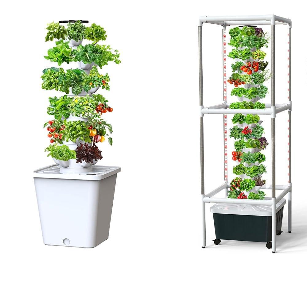 SJZX Hydroponic Growing System Kit 30 Pods and 70 Pods