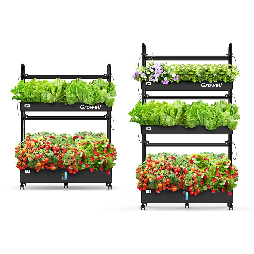 Growell 60 Pods & 90 Pods Vertical Hydroponics Growing System