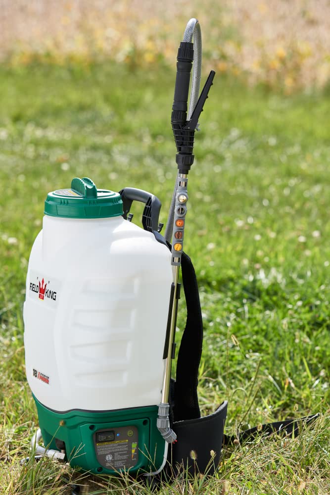 Field King 18V Lith-Ion Battery Powered Variable Flow Backpack Sprayer
