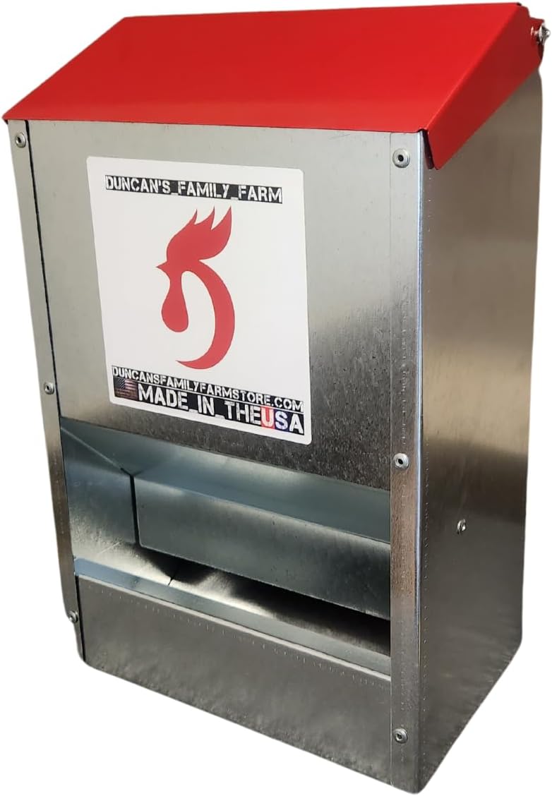 DUNCAN'S FAMILY FARM STORE Duncans Poultry 12 LB Mini Space Saver Wall Feeder