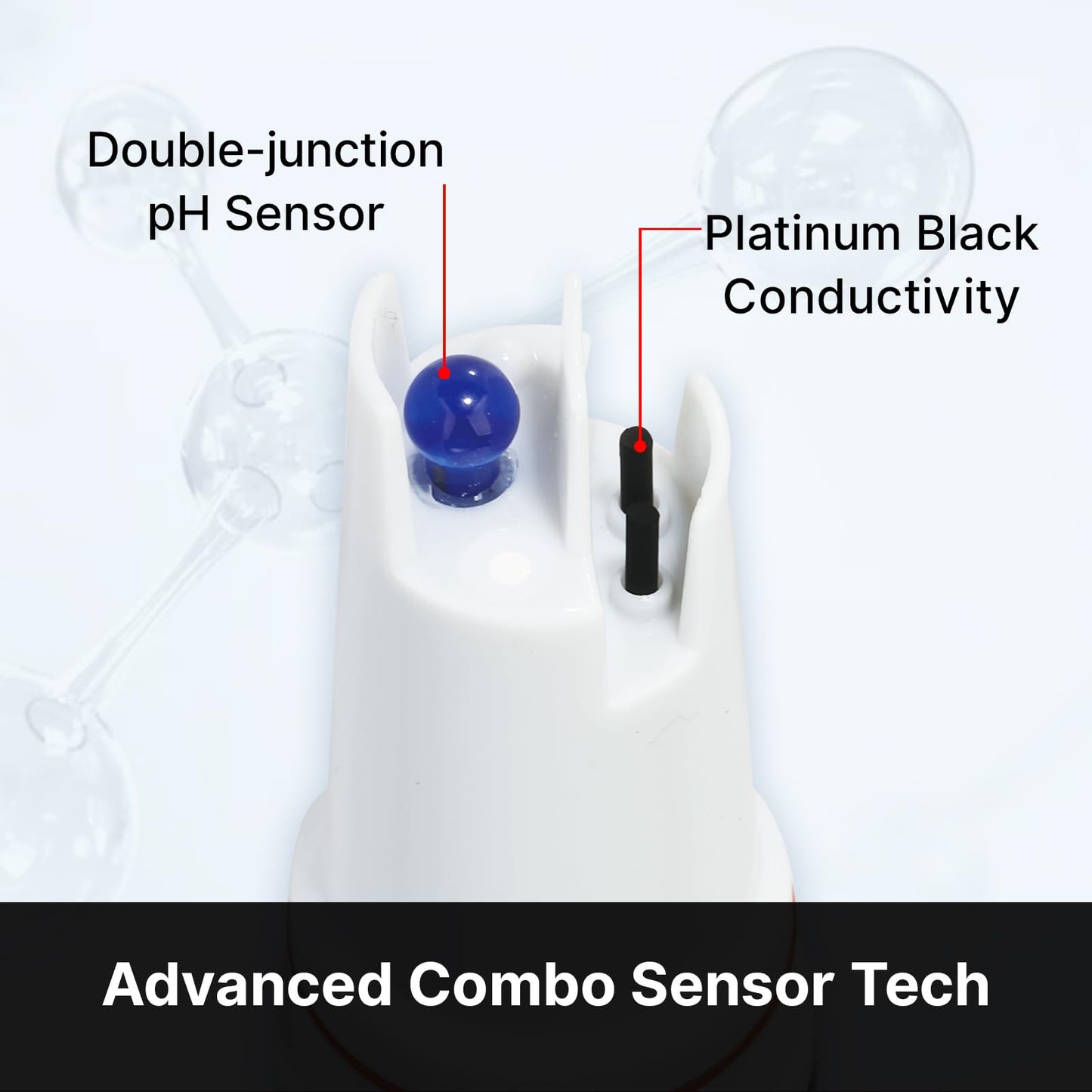 Apera Instruments PCO60-Z Bluetooth pH/Conductivity/ORP/Redox/TDS/Salinity/Resistivity Smart Multi-Parameter Meter Tester Kit Powered by ZenTest Mobile App with Cloud-Based Datalogger
