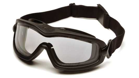 Pyramex GB6410SDT V2G-Plus Goggle with Anti-Fog Lens, Black, (Pack of 12)