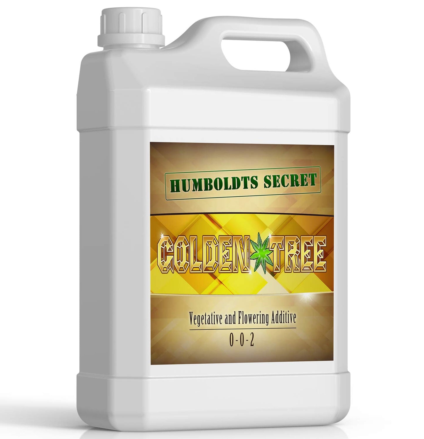 Humboldts Secret Golden Tree Liquid Plant Food | Enhances Growth Indoors or Outdoors | All-in-One Plant Nutrients for Vegetables, Trees, Flowers, Fruits, Roses, Lawns, Tomatoes | 320 Ounce