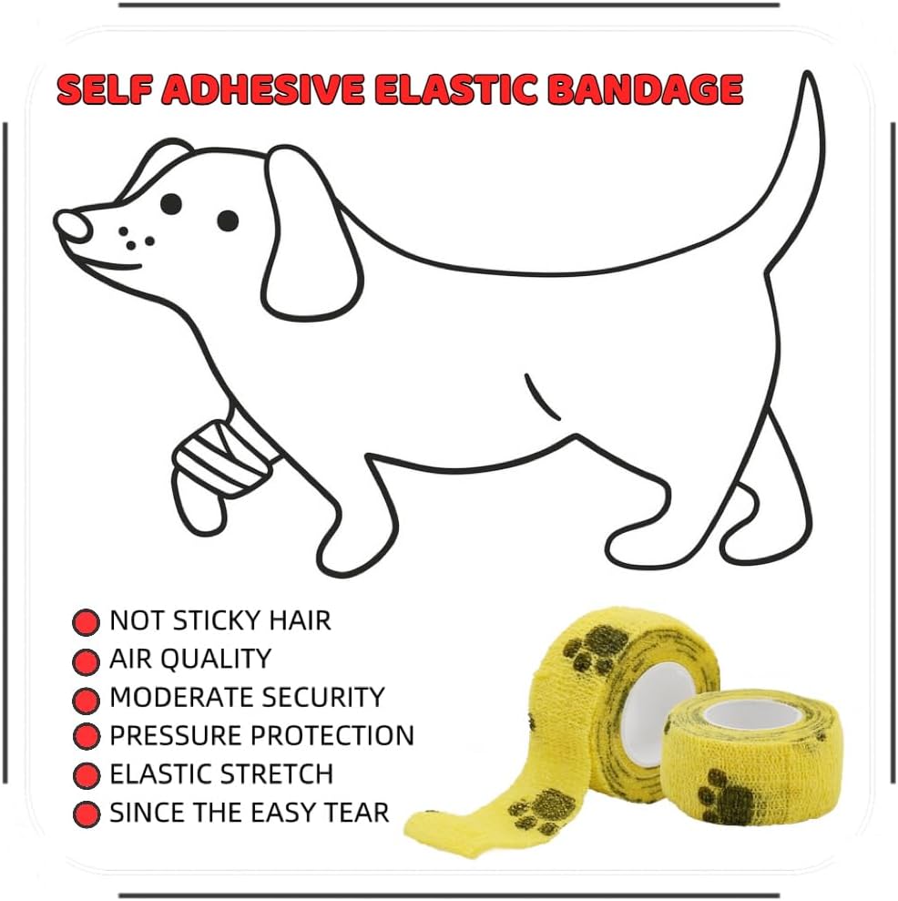 Pet Emergency Kit - Pet First Aid Kit for Dogs and Cats, Dog Camping Essentials, Dog Travel Accessories, Ideal for Home, Travel, Camping, and Hiking