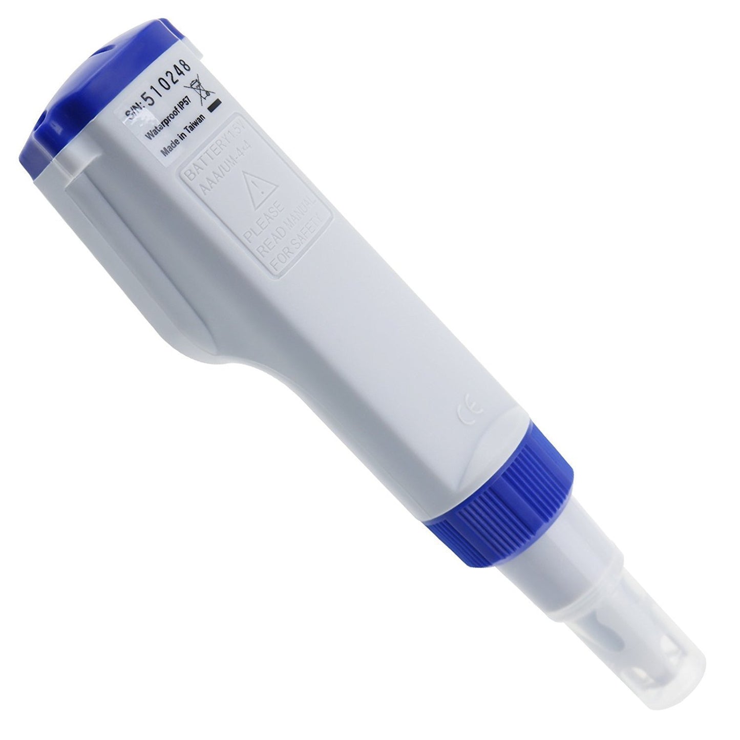TEKCOPLUS 6-in-1 Water Quality Tester, Waterproof Digital Pen Type Multiparameter Water Tester Combo Pen with pH/ORP/EC/TDS/Salinity/Temperature Testing Kit and Replaceable ORP Probe
