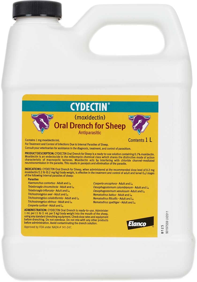 Cydectin Sheep 0.1% Drench 1000 Ml Bottle