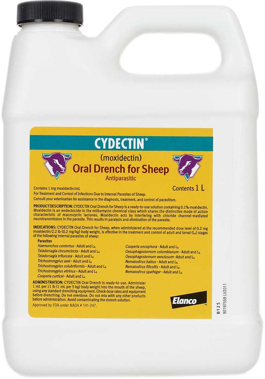 Cydectin Sheep 0.1% Drench 1000 Ml Bottle