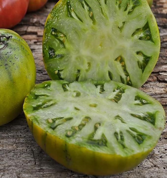 Cherokee Green Heirloom Tomato Seeds - Large Tomato - Most Delicious of The Green Tomatoes for Home Growing,