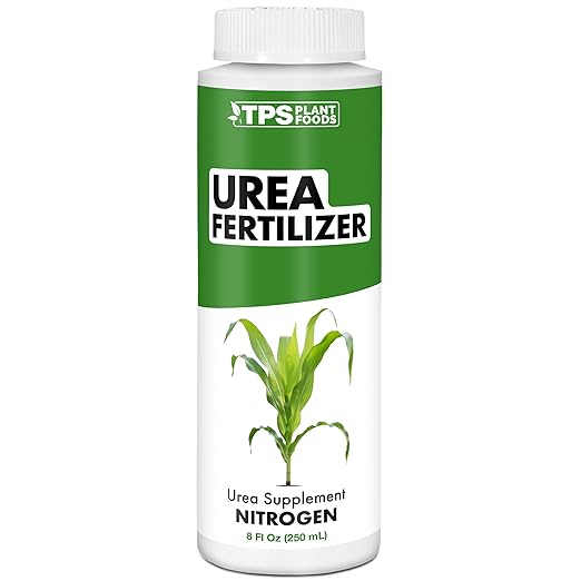 TPS NUTRIENTS Urea Fertilizer for Plants, 15-0-0 Balanced Nitrogen for Vibrant Green Growth, Liquid Plant Food 8 oz (250mL)